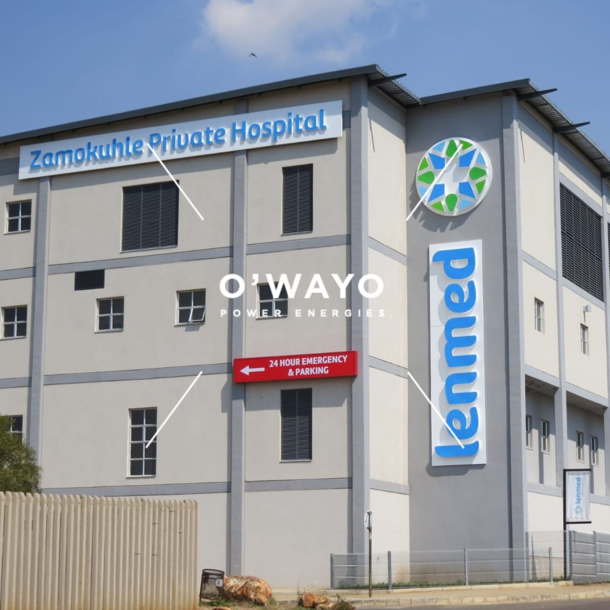 Lenmed Zamokuhle Private Hospital project